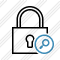 Lock Search Icon