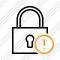 Lock Warning Icon