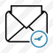 Mail Read Clock Icon