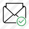 Mail Read Ok Icon