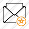 Mail Read Star Icon
