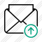 Mail Read Upload Icon