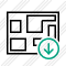 Map Download Icon