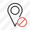 Map Pin Block Icon