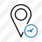 Map Pin Clock Icon