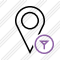 Map Pin Filter Icon