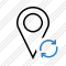 Map Pin Refresh Icon