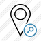 Map Pin Search Icon