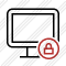 Monitor Lock Icon