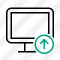 Monitor Upload Icon