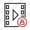 Movie Lock Icon