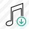 Music Download Icon