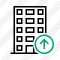 Office Building Upload Icon