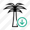 Palmtree Download Icon