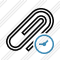 Paperclip Clock Icon