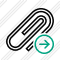 Paperclip Next Icon
