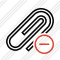 Paperclip Remove Icon