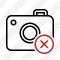 Photocamera Cancel Icon