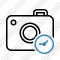 Photocamera Clock Icon