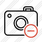 Photocamera Remove Icon