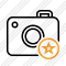 Photocamera Star Icon