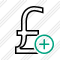 Pound Add Icon