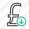 Pound Download Icon