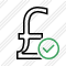 Pound Ok Icon