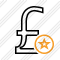 Pound Star Icon