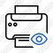 Print Black View Icon