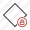 Rhombus Lock Icon