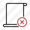 Script Blank Cancel Icon