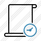 Script Blank Clock Icon