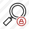 Search Lock Icon