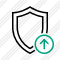 Shield Upload Icon