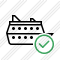 Ship Ok Icon