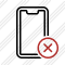 Smartphone 2 Cancel Icon