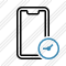 Smartphone 2 Clock Icon