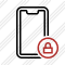 Smartphone 2 Lock Icon