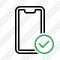 Smartphone 2 Ok Icon