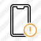 Smartphone 2 Warning Icon