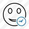 Smile Clock Icon