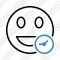 Smile Laugh Clock Icon