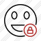 Smile Laugh Lock Icon