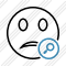 Smile Unhappy Search Icon