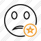 Smile Unhappy Star Icon