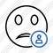 Smile Unhappy User Icon