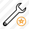 Spanner Star Icon