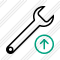 Spanner Upload Icon