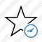 Star Clock Icon